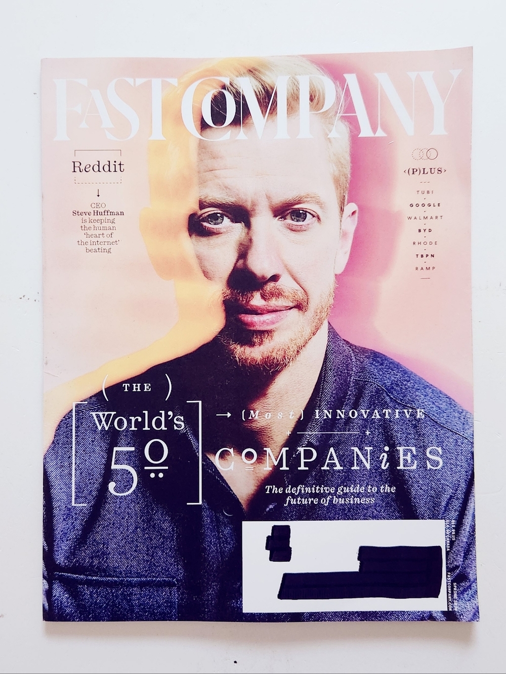 🍭7/$15 Fast Company Magazine Spring 2026 Steve Huffman